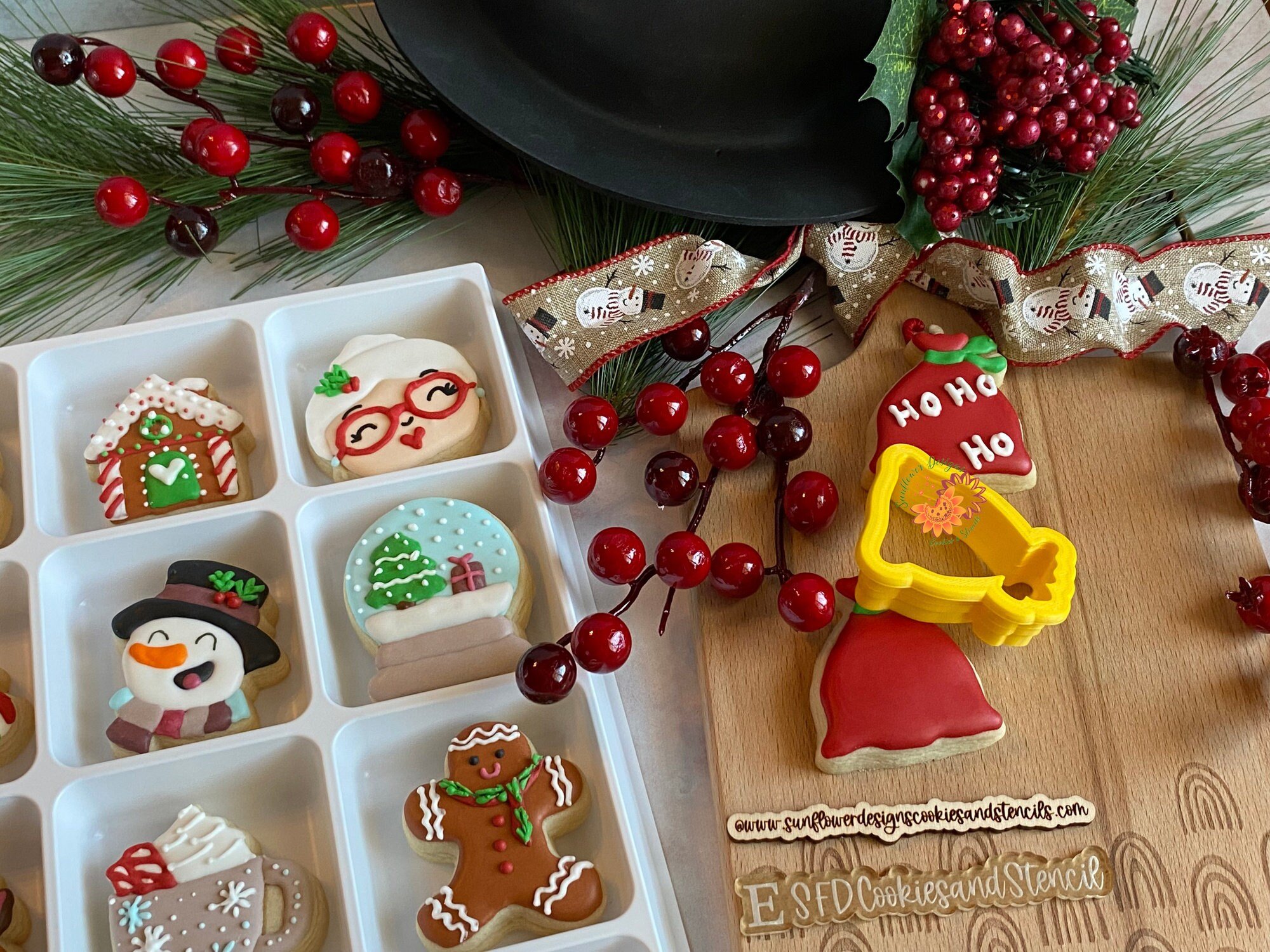 Santa's Bag Cookie Cutters
