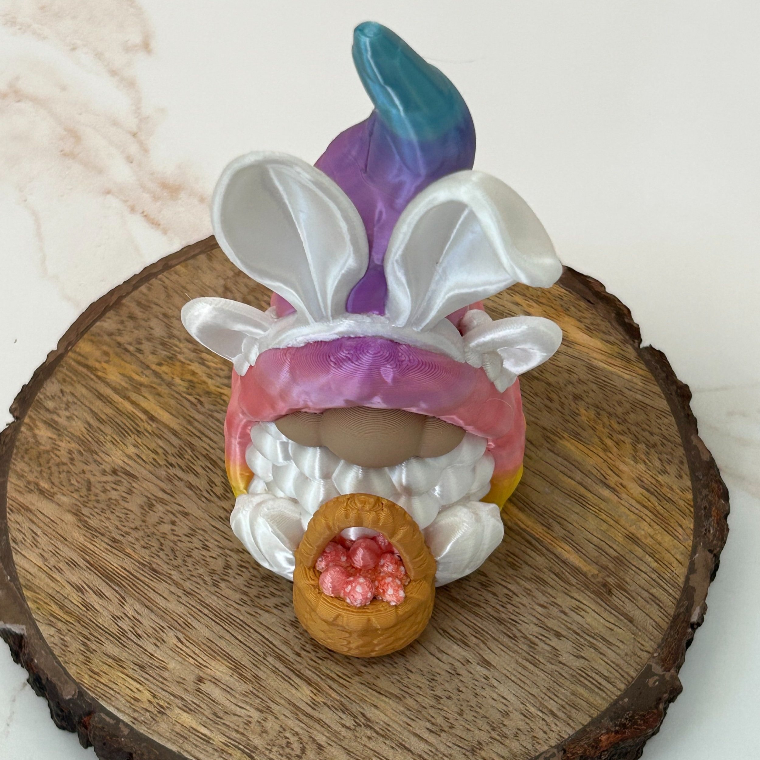 Easter Basket Sheep Gnome Frontal