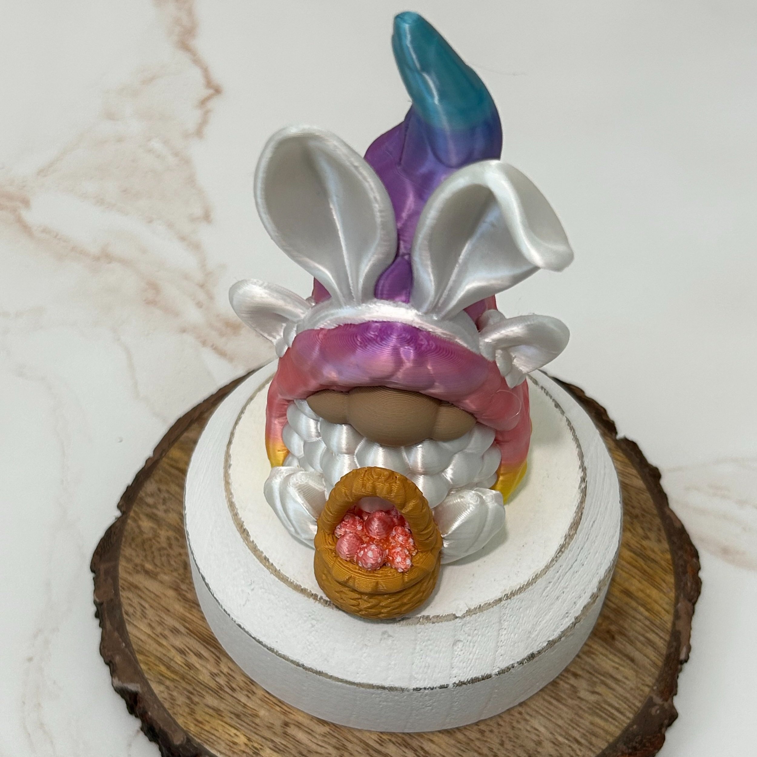 Easter Basket Sheep Gnome