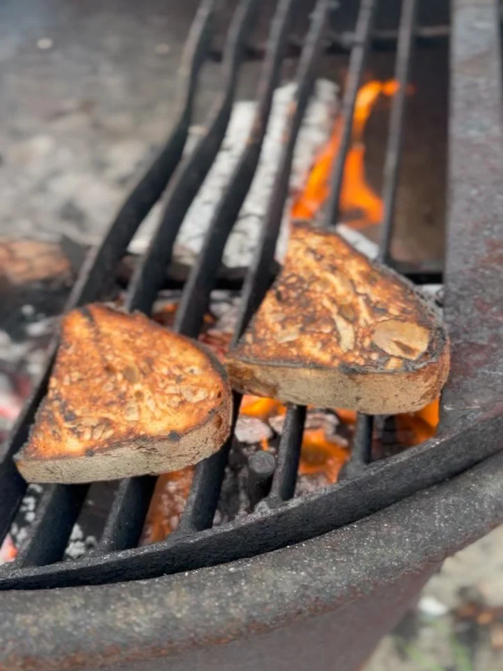 Tuesday market!

Got to spend some time with Bodhi camping up in Bodega Bay. Good time grilling some bread, looking at stars and watching Bodes catch his first fish!
Grateful for the time I get to spend with him and this little business we created!