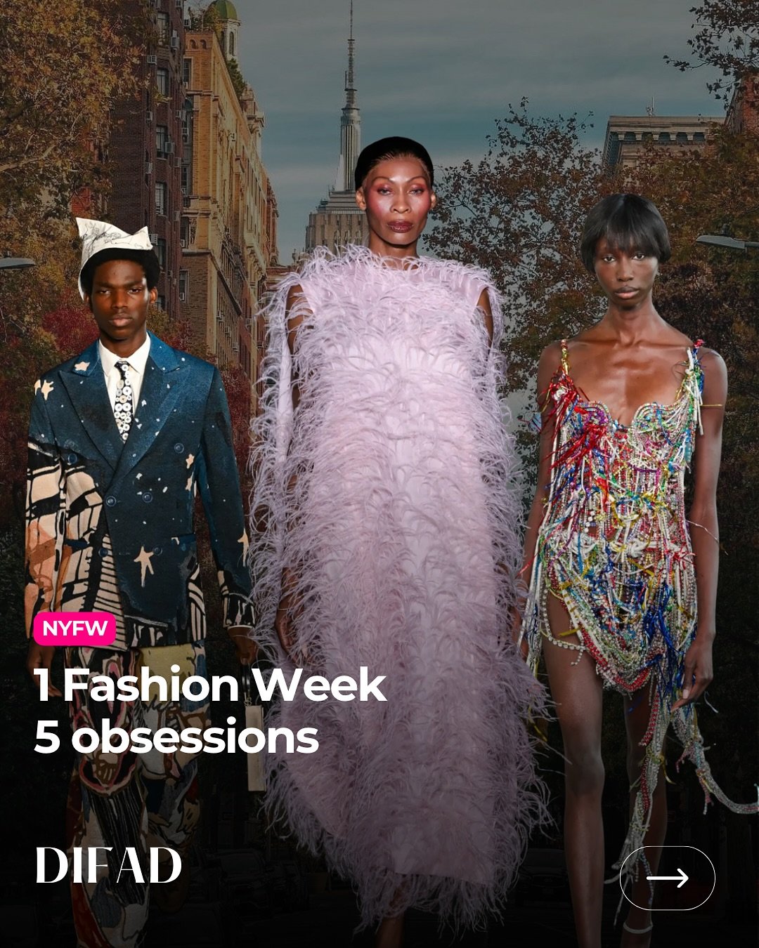 1 Fashion Week, 5 obsessions and yes, we&rsquo;re still thinking about every single one ✨

From standout silhouettes to unexpected textures and runway-ready details, NYFW gave us more than moments ❤️

Stay tuned as we break down our top five favorite