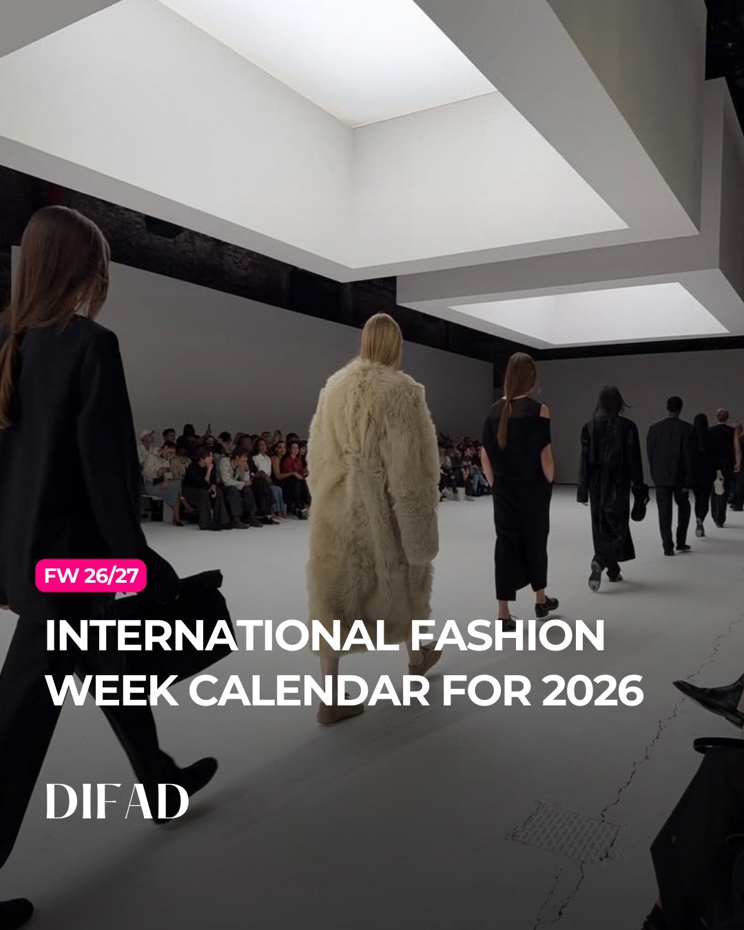 The international fashion week calendar is set ✨🗓️

From New York to Paris, Milan to London, these are the key Fashion Week dates shaping the 2026 season. Whether you&rsquo;re planning ahead or just staying in the loop, this is the schedule every fa