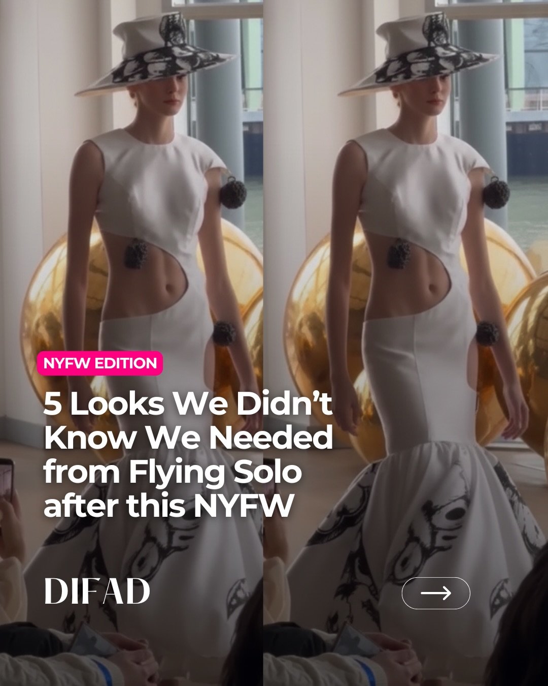 Stepping into @flyingsolonyc NYC: where creativity, individuality, and emerging talent collide 💫

From statement pieces to unforgettable details, every corner reveals a new designer, a new story, a new perspective. A true celebration of innovation a