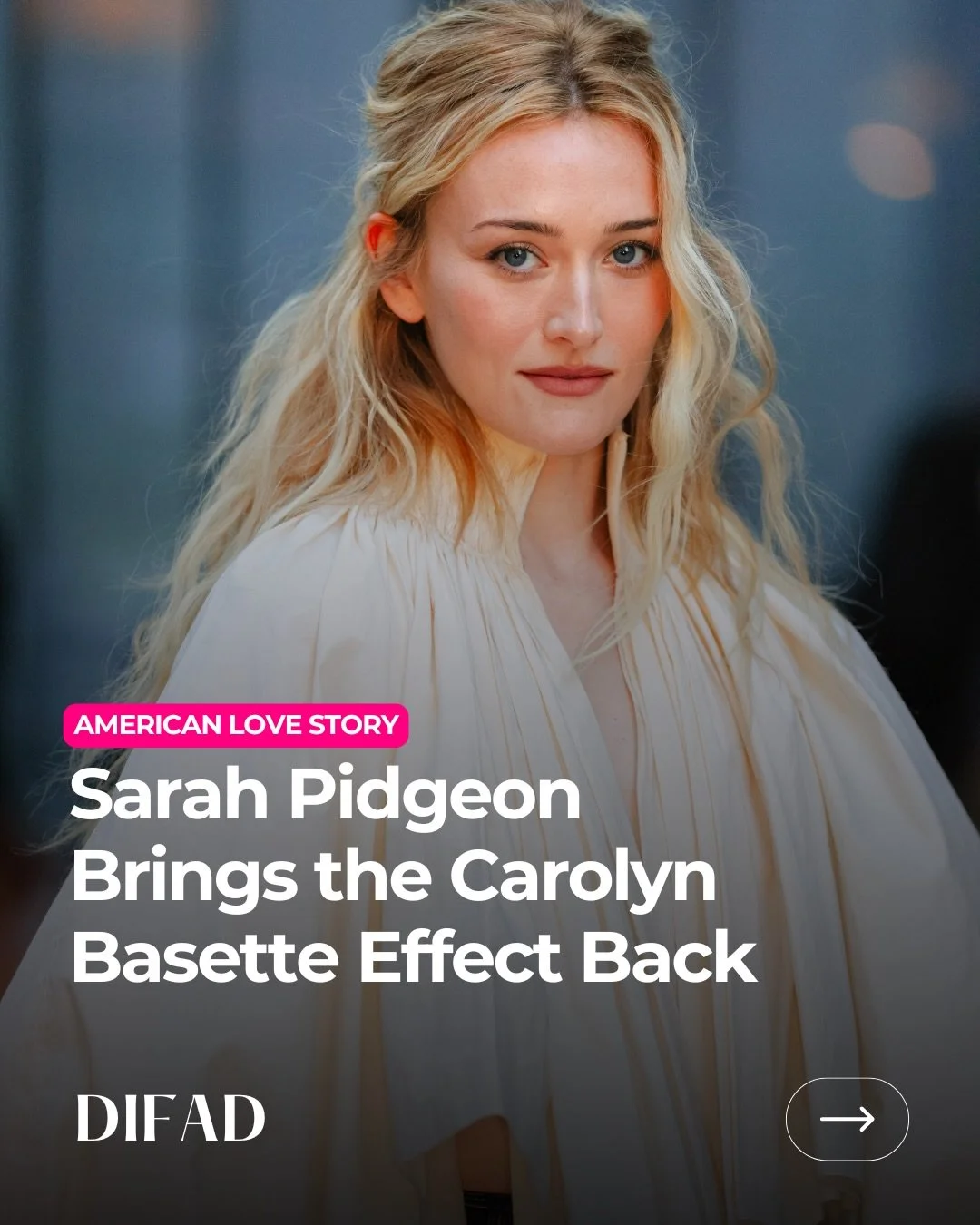 The Carolyn Bessette effect is back ✨

In American Love Story, the understated elegance, clean lines, and effortless minimalism that defined Carolyn&rsquo;s style are making waves once again. From sleek tailoring to refined neutrals, every look chann