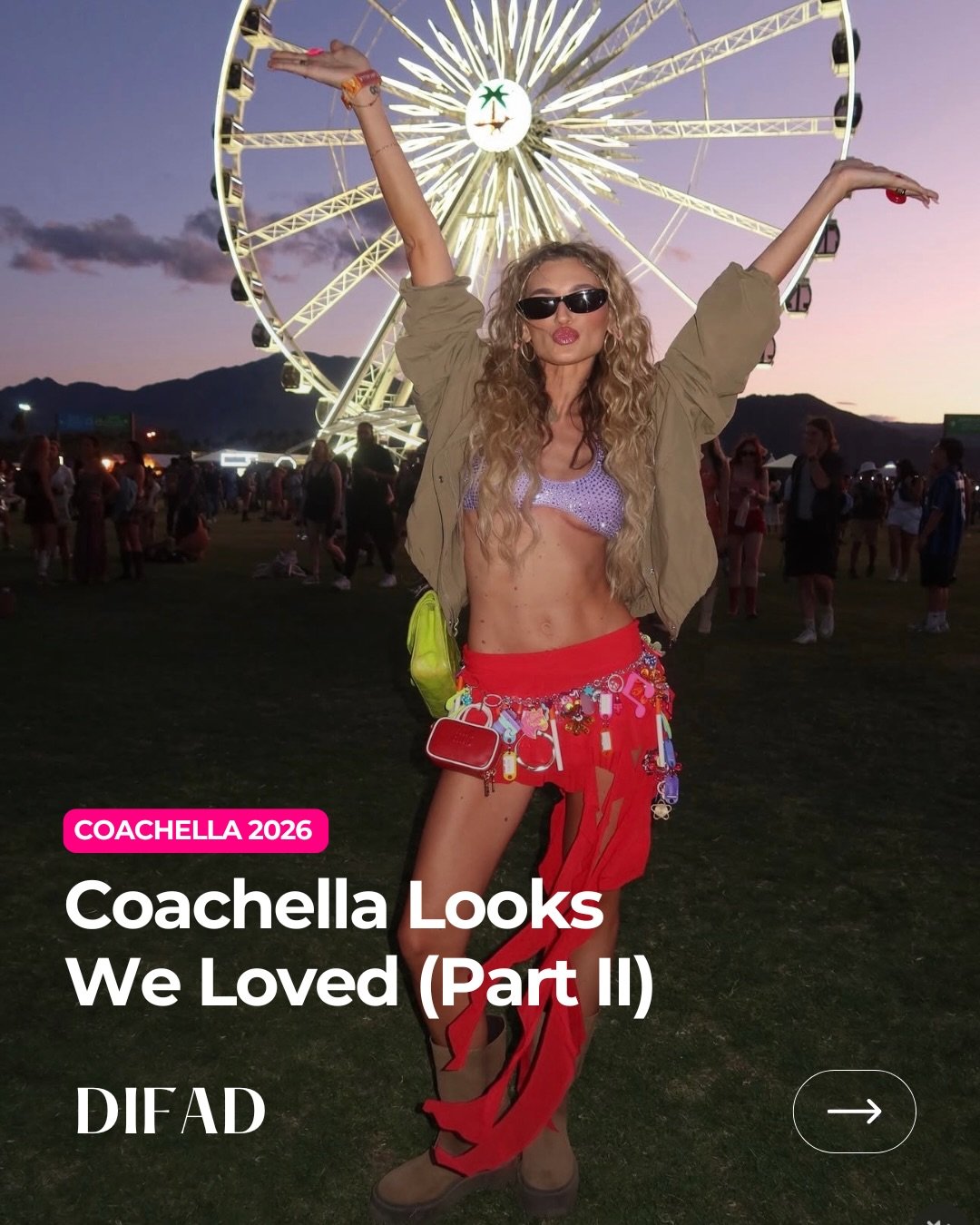 Coachella Looks We Loved &mdash; Part II ✨

Since everyone&rsquo;s still in Coachella mode, we&rsquo;re back with more of our favorite looks 🌵

Which one are you saving for inspo? 👀

#Coachella #FestivalStyle #FashionInspo #fashion