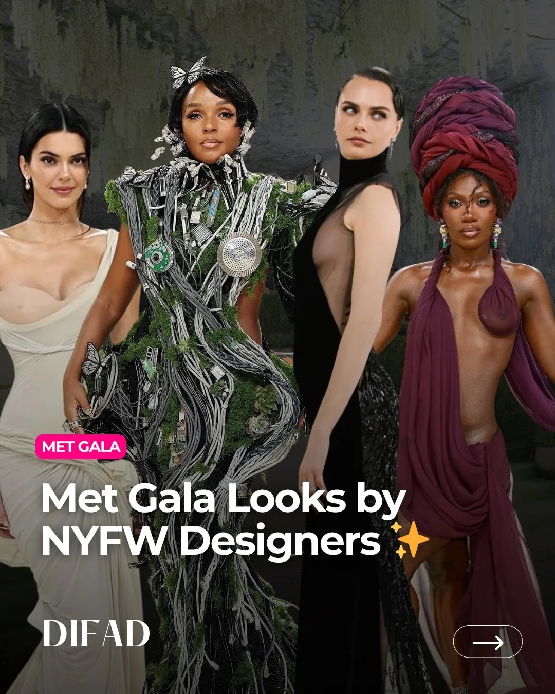 When NYFW designers take over the Met Gala carpet ✨

From bold statements to refined craftsmanship, these designers brought their signature vision from the runway to one of fashion&rsquo;s biggest nights. A perfect blend of creativity, storytelling, 