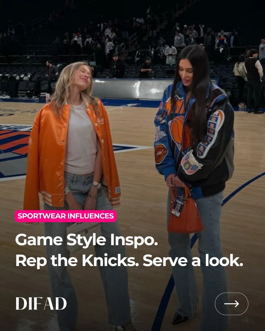 🏀🧡💙 Game 1 is officially in the books, and New York is showing up with as much style as spirit.

As we count down to Game 2 on Friday, we&rsquo;re sharing some of our favorite Knicks-inspired fashion moments from accounts you should follow. Whethe