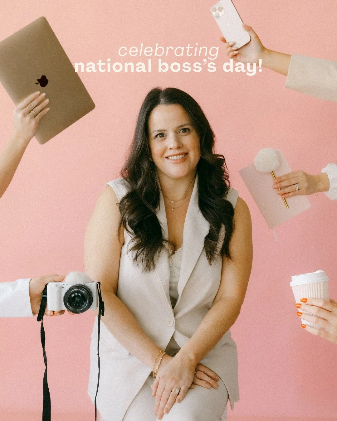 Big appreciation today (&amp; every day) for the one who built KES Studio!! Happy Boss&rsquo;s Day @thekathrynelise we appreciate all that you do! 🫶🏼✨