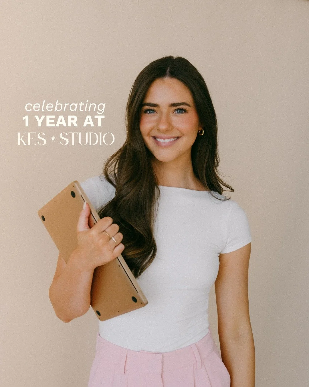 Celebrating one year with our multi-tasting Marketing Coordinator, Kinadee! We joke that she joined KES as a personality hire but her &quot;work hard, have fun&quot; personality adds so much to our team.