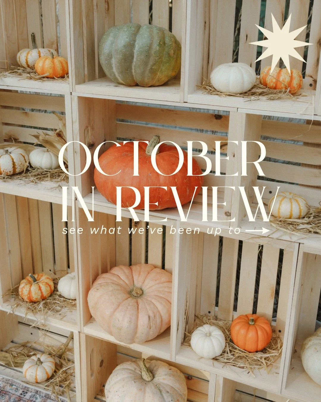 October was all about events &amp; activations 🍂🎃 we kicked off Q4 by capturing fall content, securing media coverage, launching fun projects that have been in the works, and hosting the most events in a month to date&hellip;

But it also was a mon