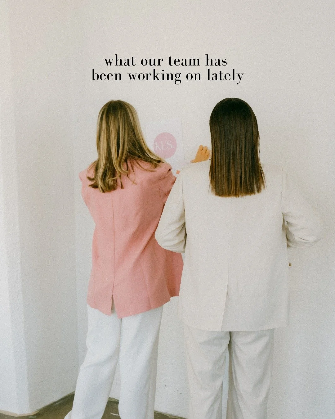 Take a look into what our team has been working on lately...never a dull moment working at a boutique marketing agency.