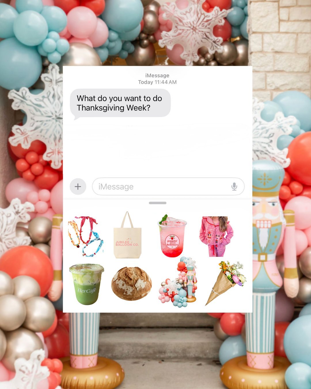 Need plans for Thanksgiving? Don't miss Poppin&rsquo; into the Holidays with @jubileeballoonco &amp; @shopaveandliv 🛍

Get ready to unwrap a week of holiday magic! ✨ Jubilee Balloon Co. and Ave &amp; Liv are teaming up to bring you four days of fest