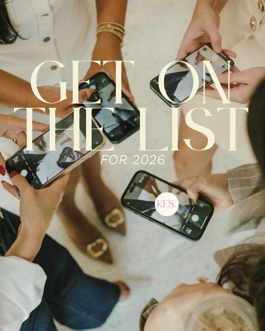 Hint hint...now is the time to get on the KES list for 2026! 📞 We have limited spots for Q1 but are opening the doors now for brands seeking marketing services to start the year with strategy &amp; style.