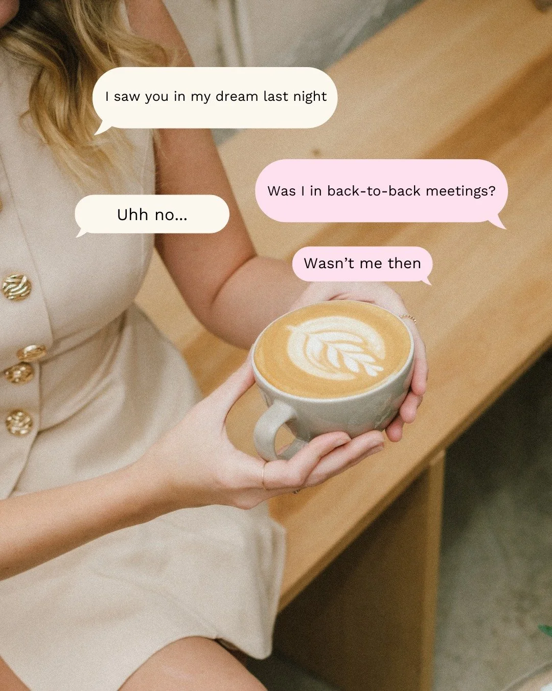 Couldn't have been us then. 🧋🤳🗞🎥💕