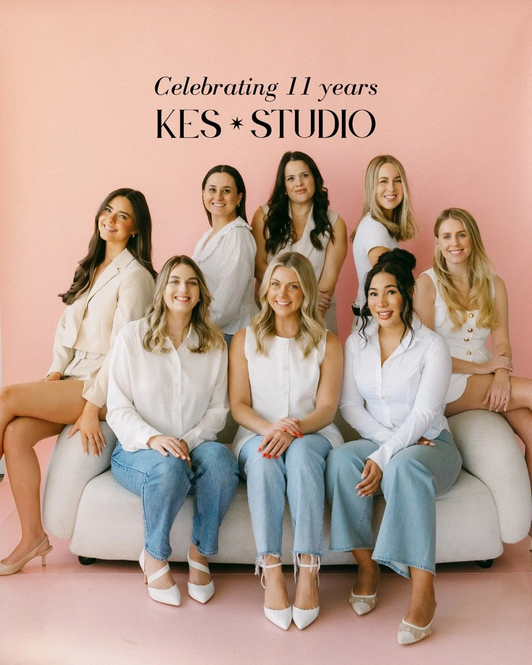 Celebrating 11 years of KES Studio. 🎉 

We are so proud of the brand we have builtover the past 11 years but even more so over the past year. 💻Our team is now up to 10 members. We have landed clients that feel like a dream. ☁ We work collaborativel