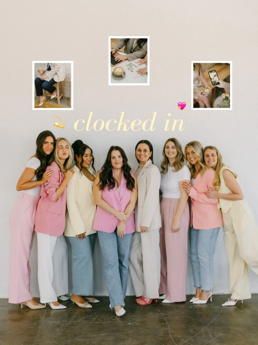 Working hard in marketing when clocked in 🤳💌💡...living life and filling up our cups when "clocked out." 👟🍸🌊 It's all about balance.