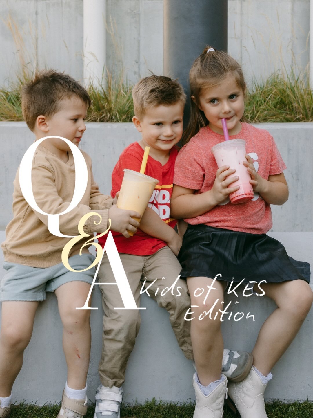 Celebrating Take Your Kids to Work more than just a day at KES 💕 From being helpers at our client events (someone&rsquo;s got to test the bounce house and sample the treats) to modeling in photo shoots, they get to watch us work hard &amp; have fun.