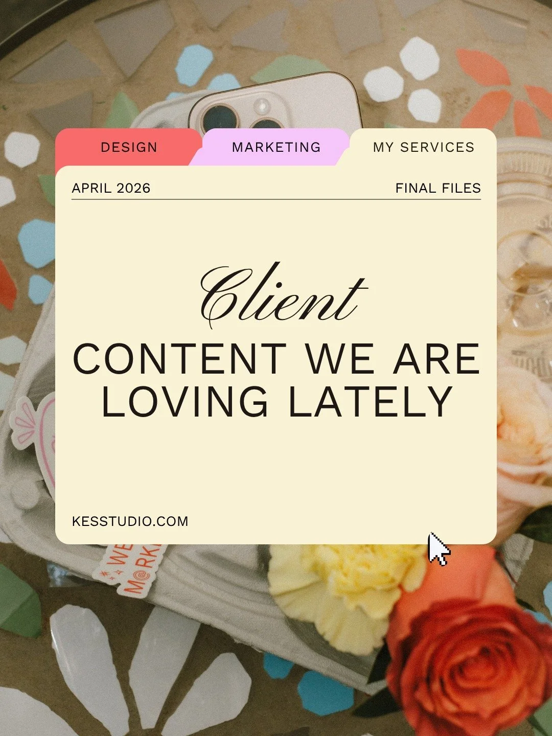 What you're seeing on your feed = what we we've been working on lately. 💕Just a few favorites designed for your favorite brands.