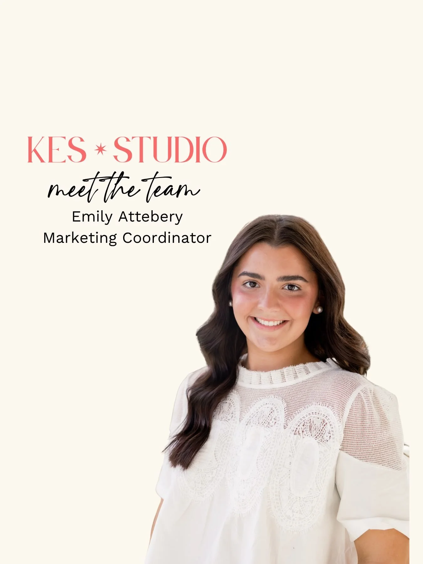 Meet Emily ✨

As our newest Marketing Coordinator, Emily brings the creativity, organization, and trend-savvy energy behind so much of what we do. When she&rsquo;s not scheduling content or brainstorming the next big on trend idea, you can probably f