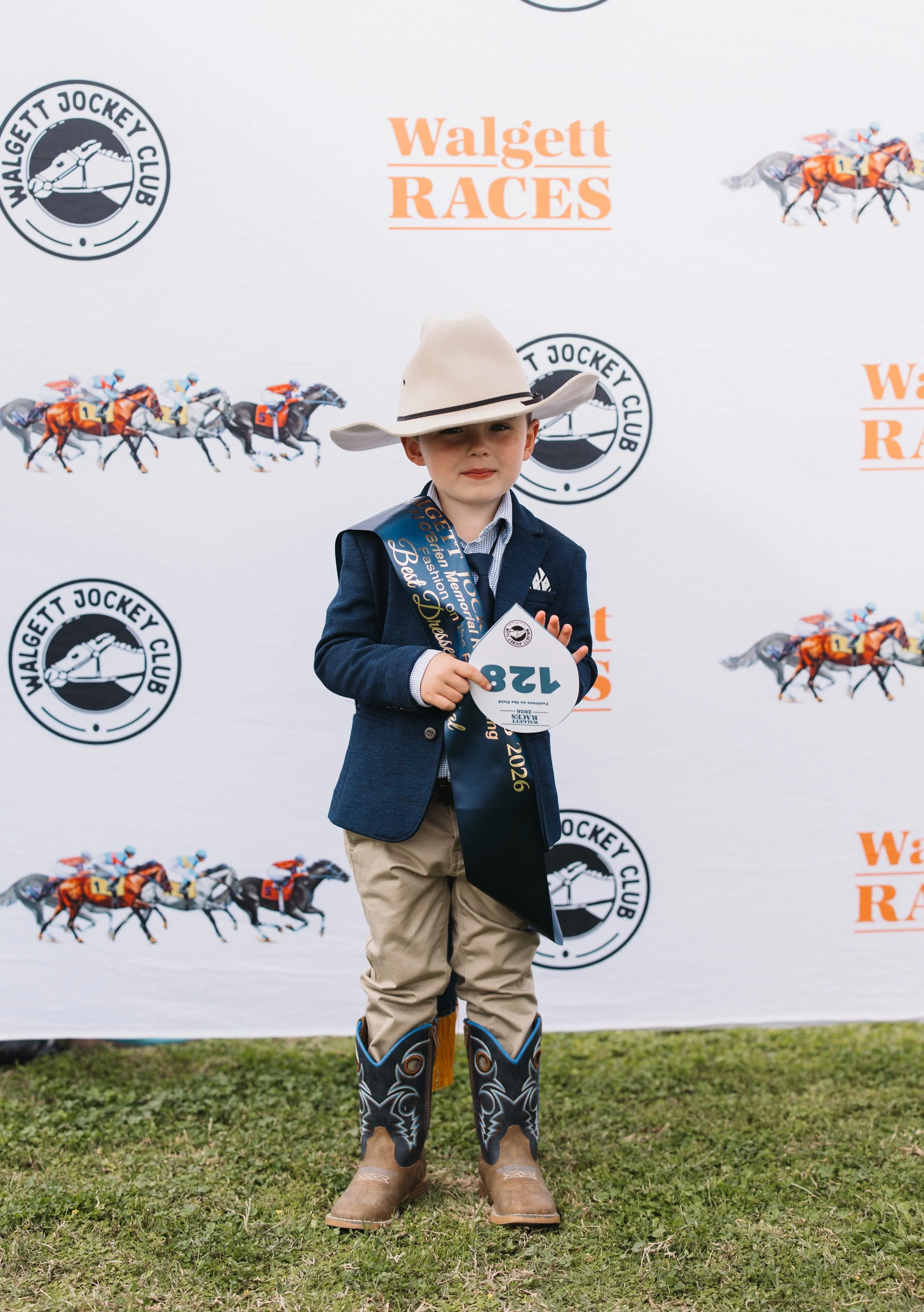 Fashion on the field of children at the walgett Race 2026
