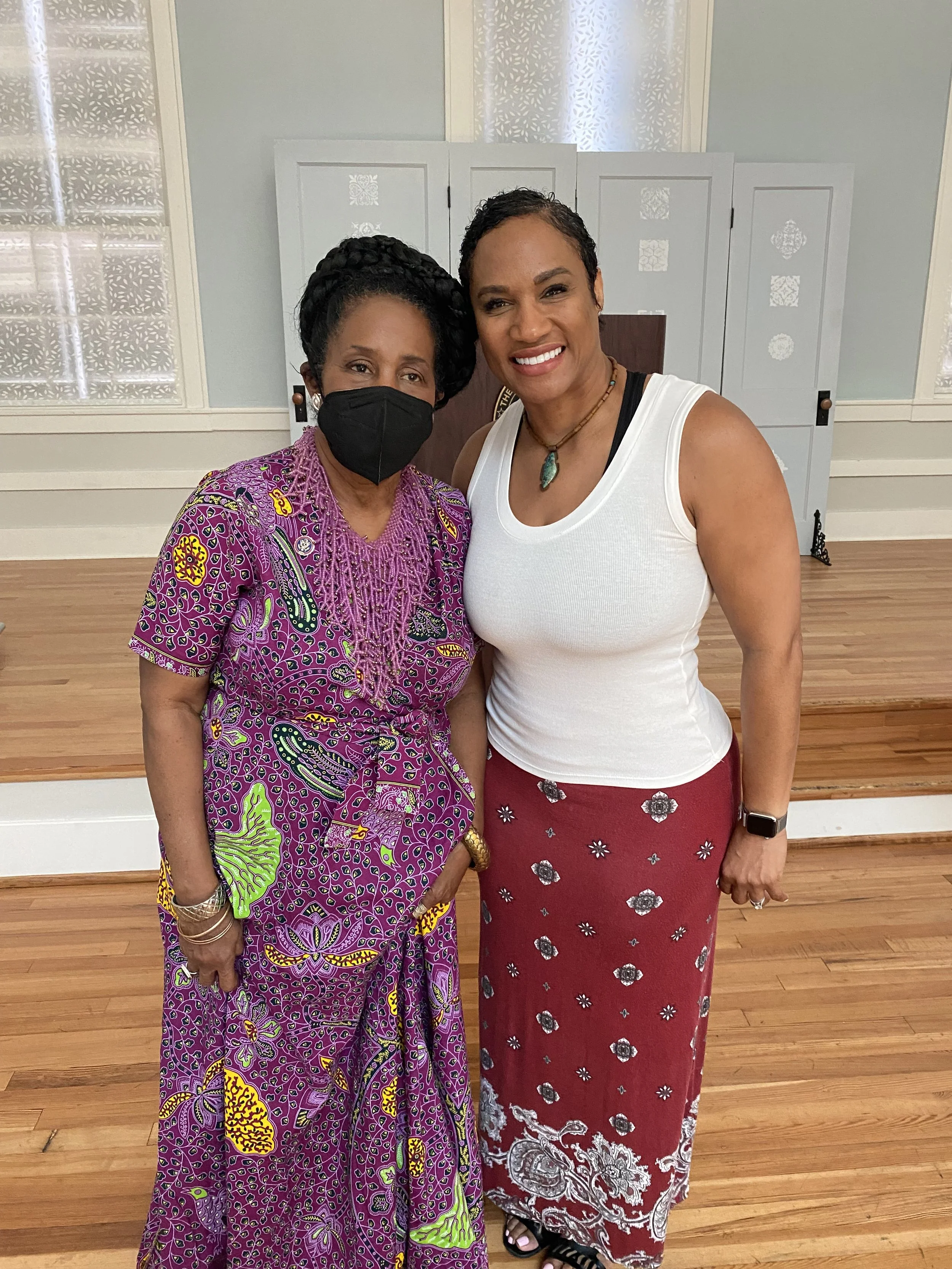 Texas State Representative Sheila Jackson Lee and Candace Reese