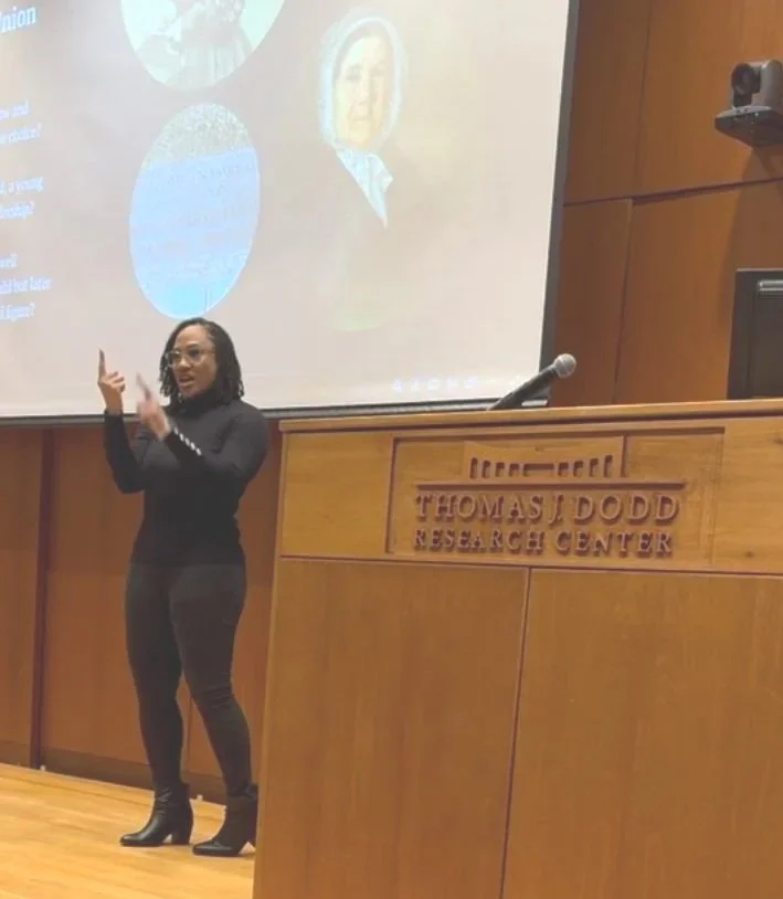Candace Reese at the University of Connecticut