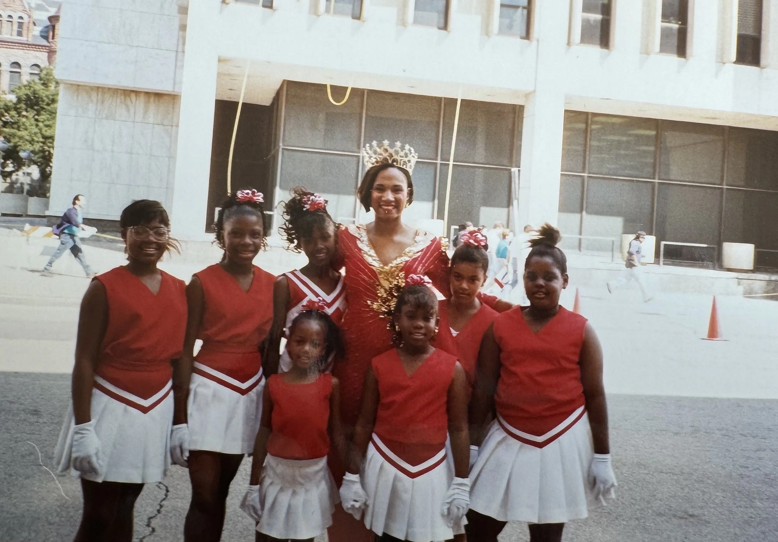 Miss Juneteenth and Drill Team