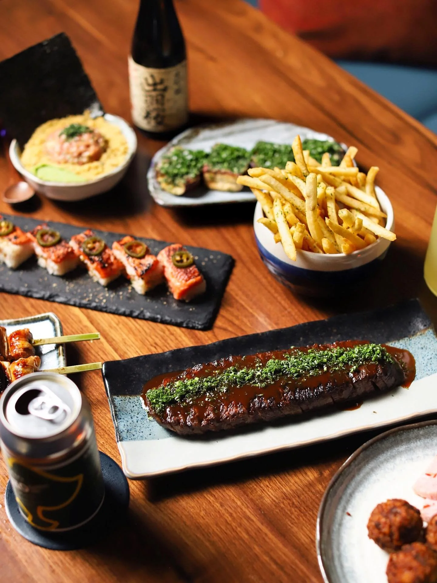 tbh, we can&rsquo;t think of anything better?!? 🍺🥩🍶