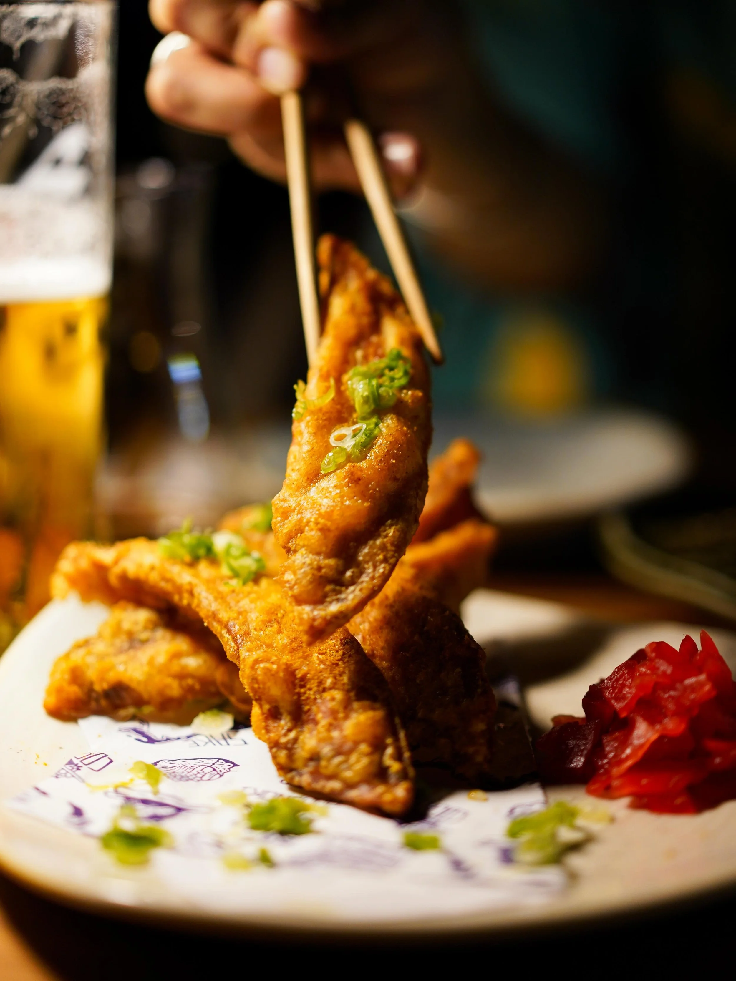 here for a good time, not a long time. 🐟🐟🐟 fried yellowtail ribs = tonight&rsquo;s special!!!