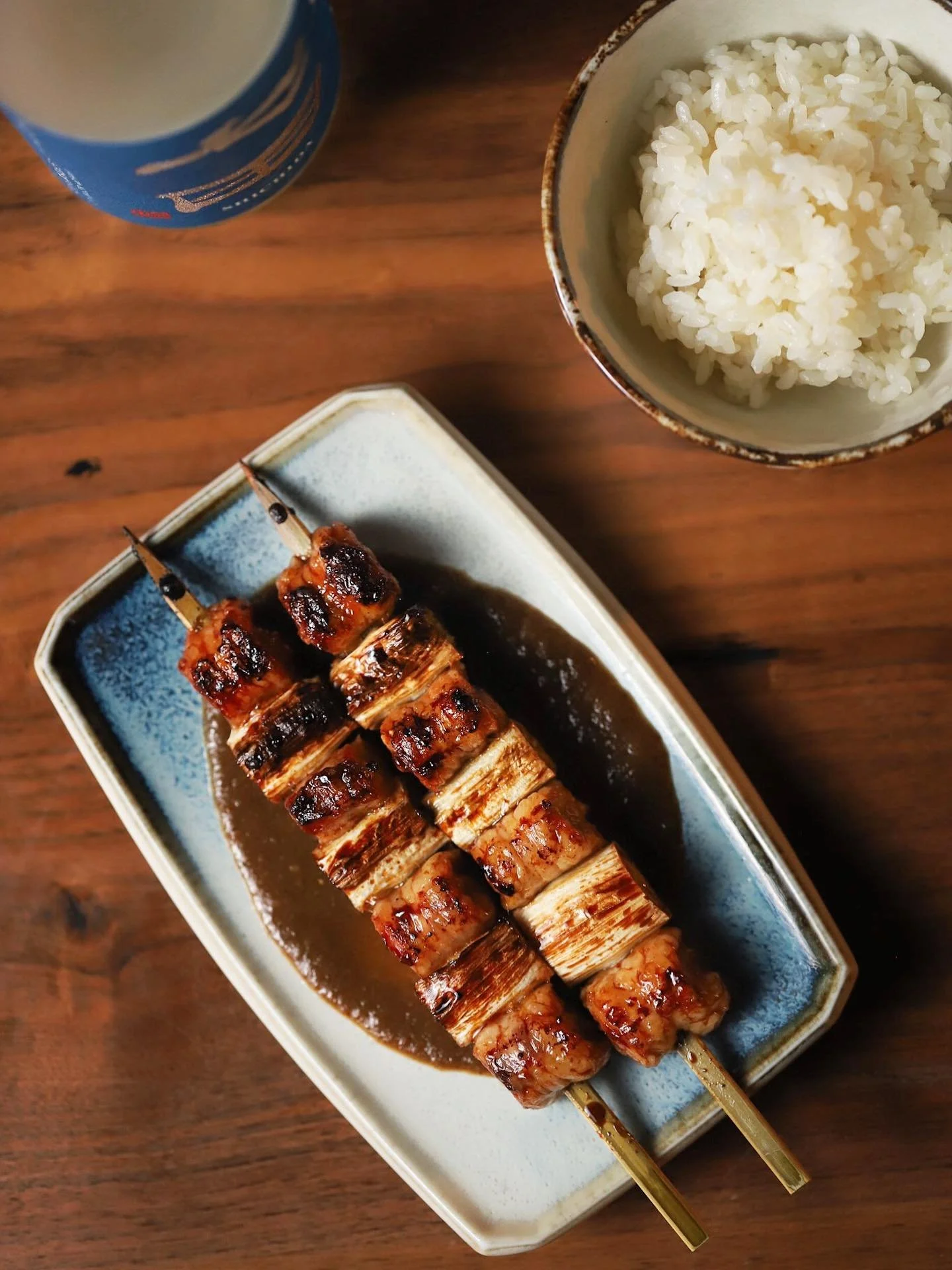 negima with a side of rice (and 🍶, of course) = 🤌