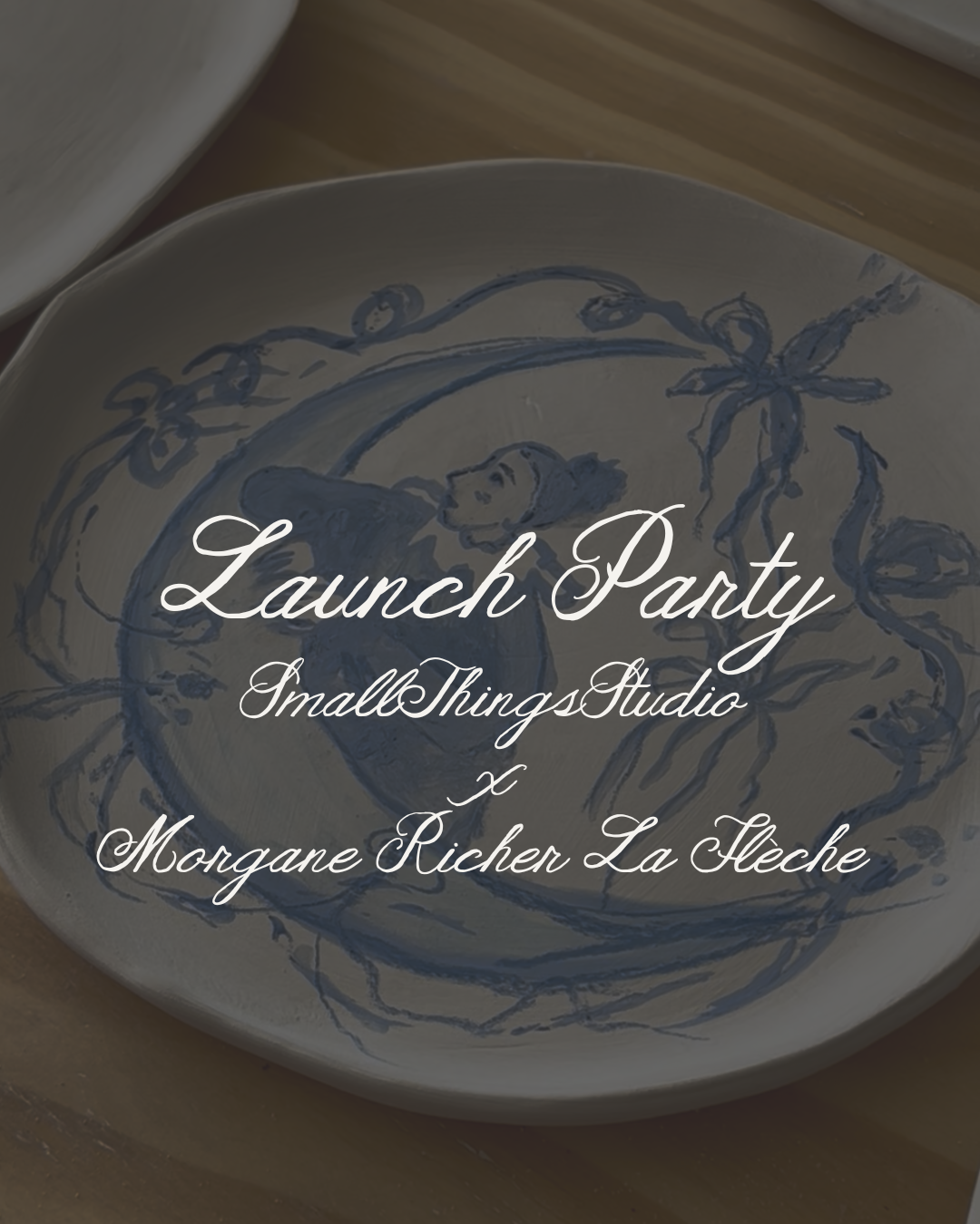 Morgane Richer La Flèche x SmallThingsStudio Launch Party