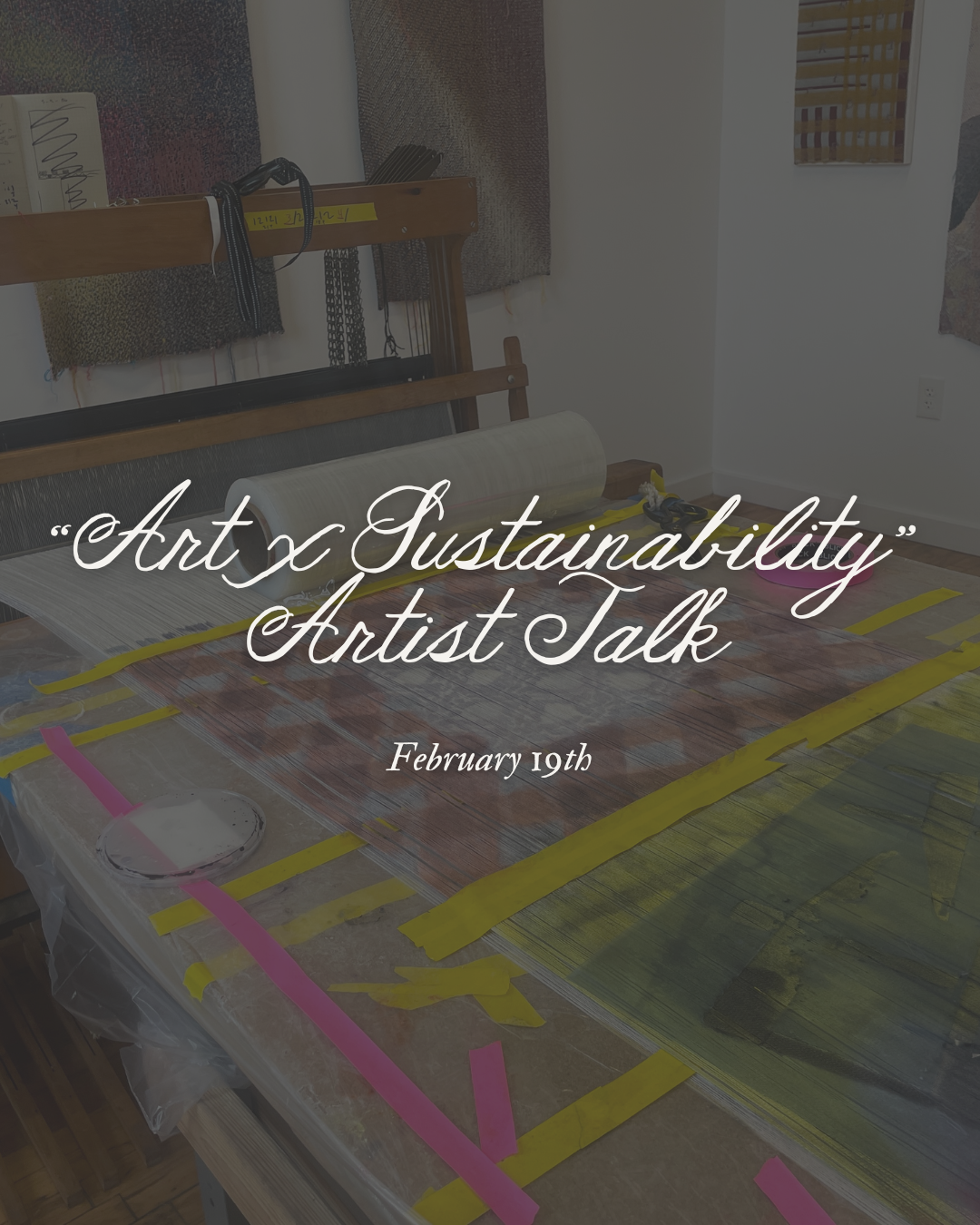 “Art x Sustainability” Artist Talk