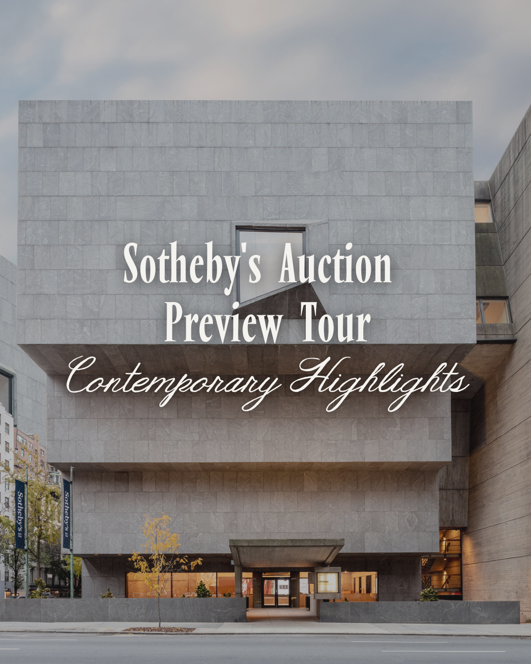 Sotheby's May Auction Preview Tour
