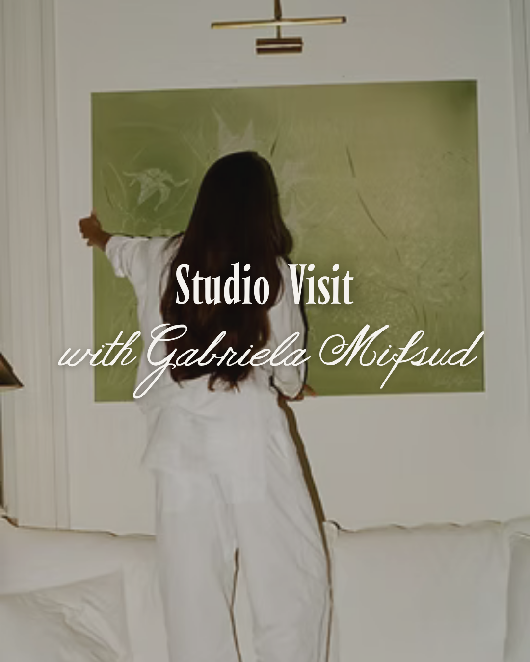 Studio Visit: Gabriela Mifsu