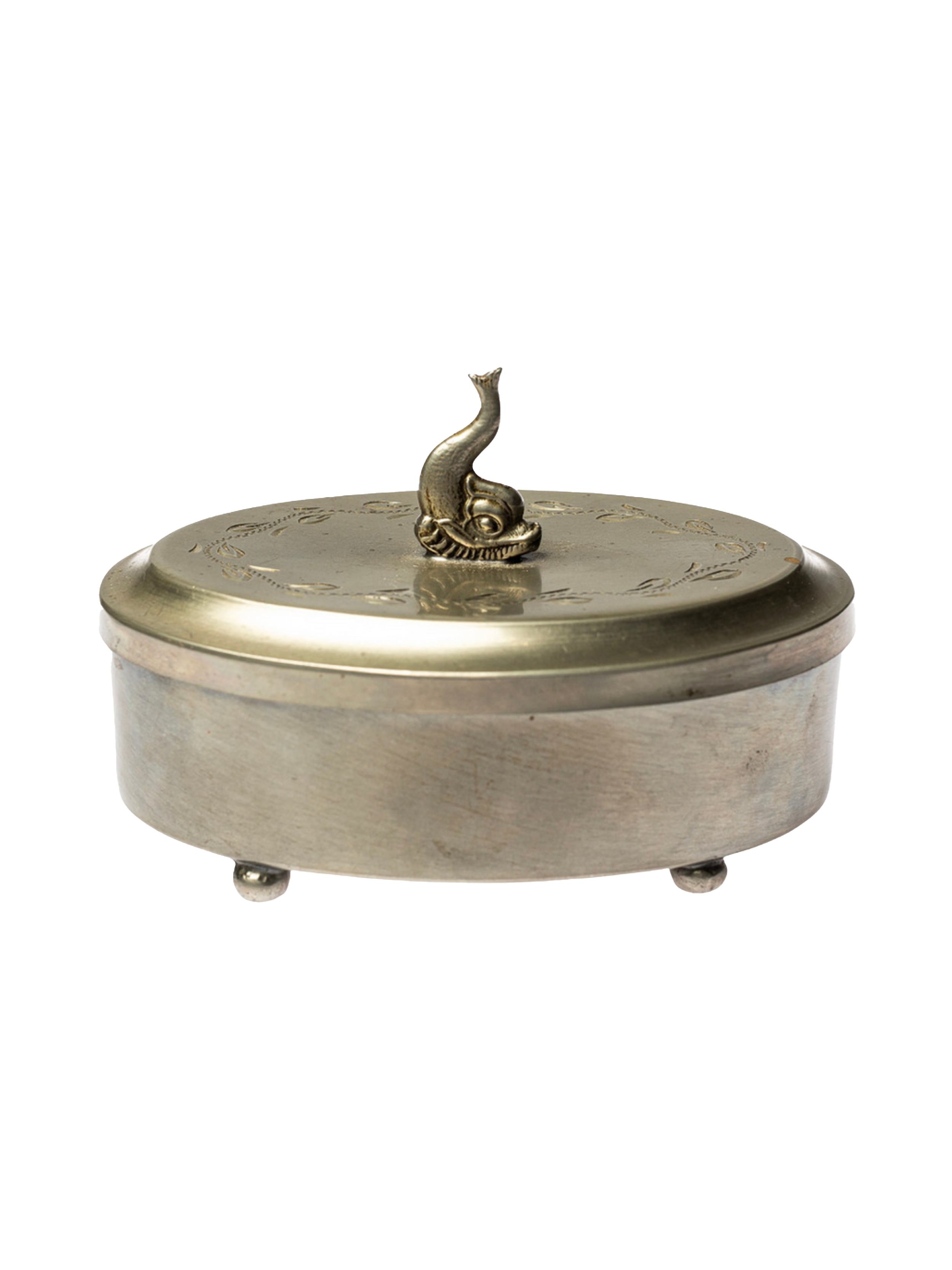 Pewter-Lidded-Box-with-Dolphin-Lid-Pull,-Sweden-1930's.png