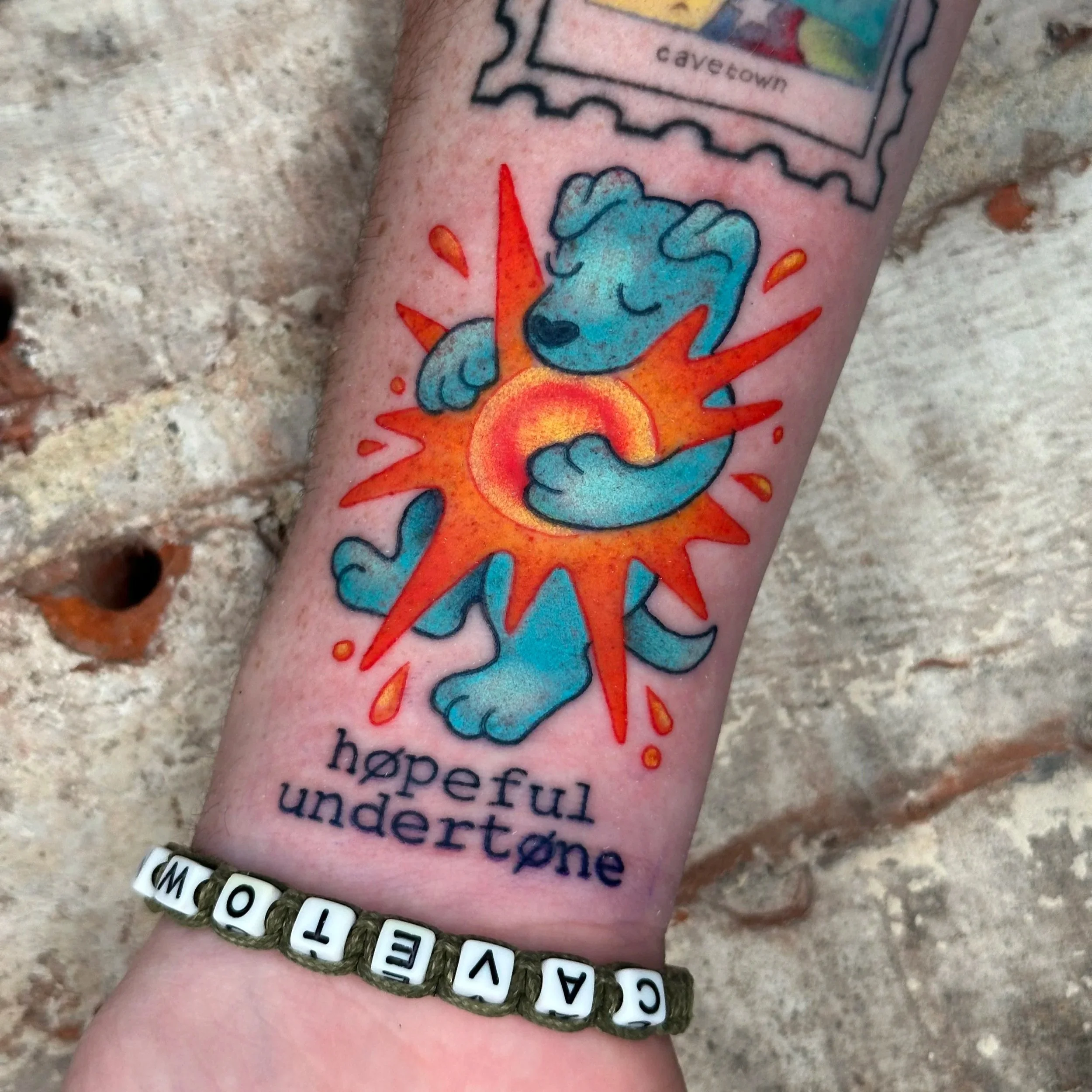 color-only dog with star (custom, fresh)