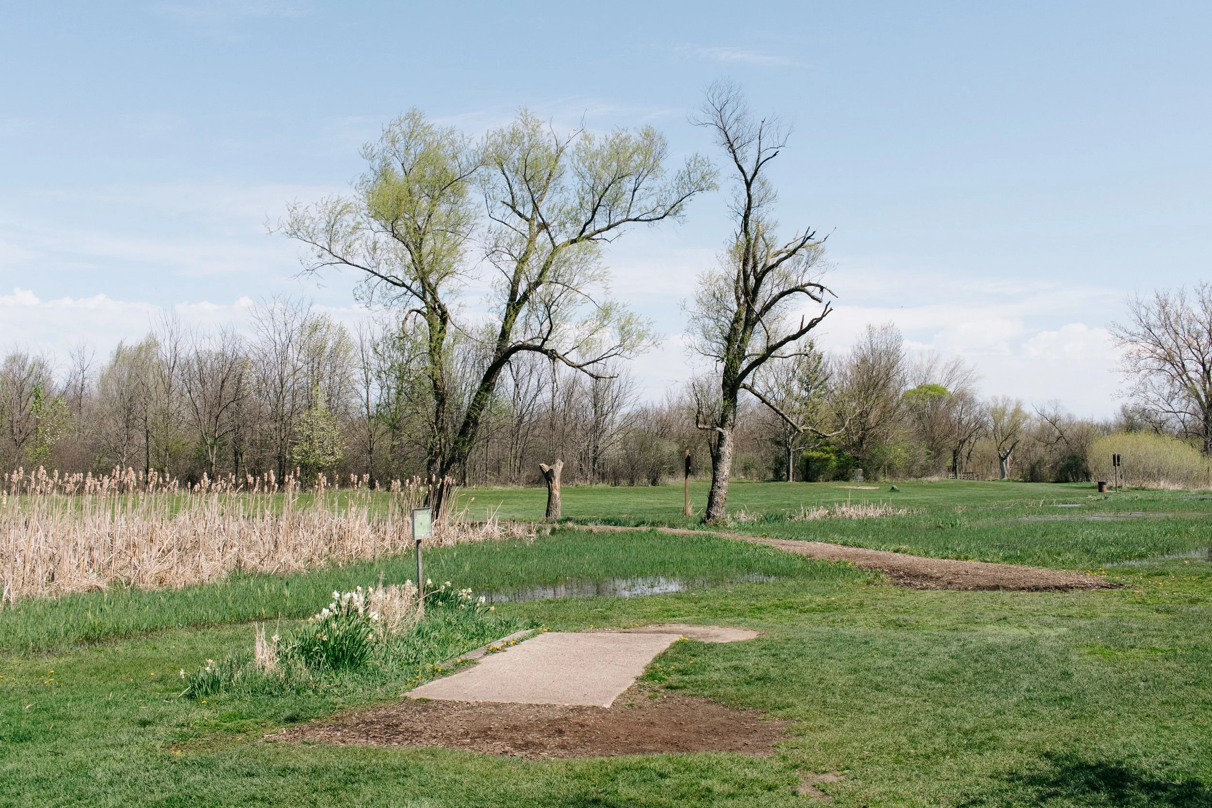 FRANK GRIMES DISC GOLF COURSE IN CHANNAHON, IL