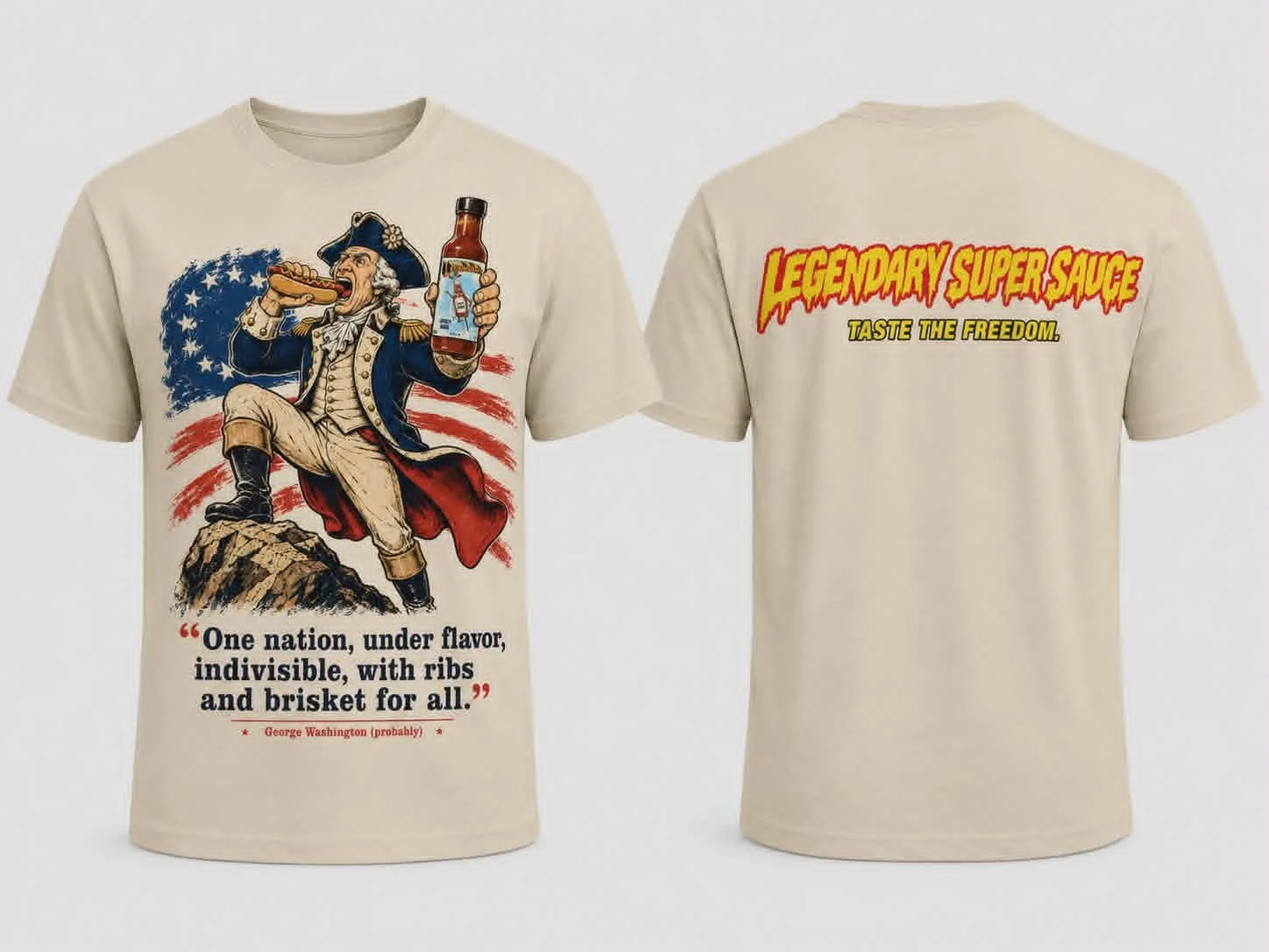 Taste of Freedom Legendary Super Sauce T-Shirt