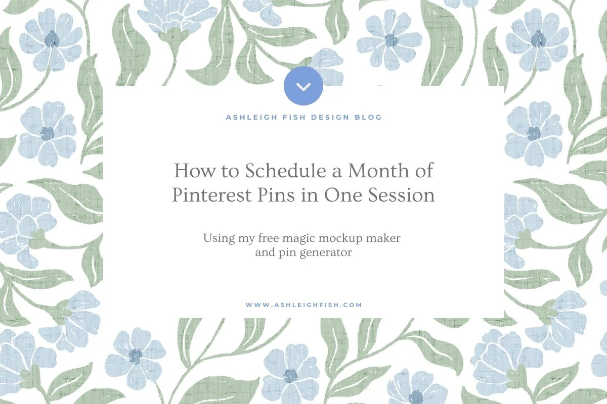 How to Schedule a Month of Pinterest Pins in One Session