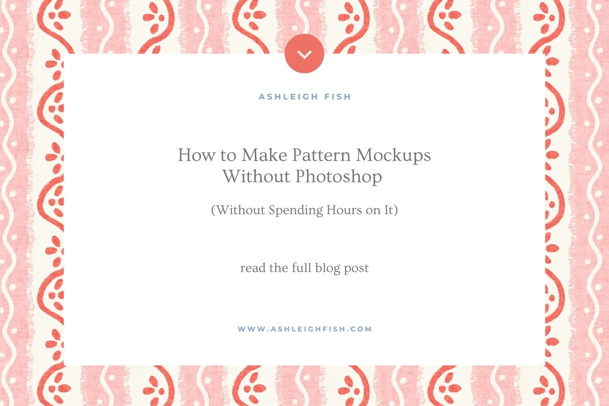 How to Make Pattern Mockups Without Photoshop