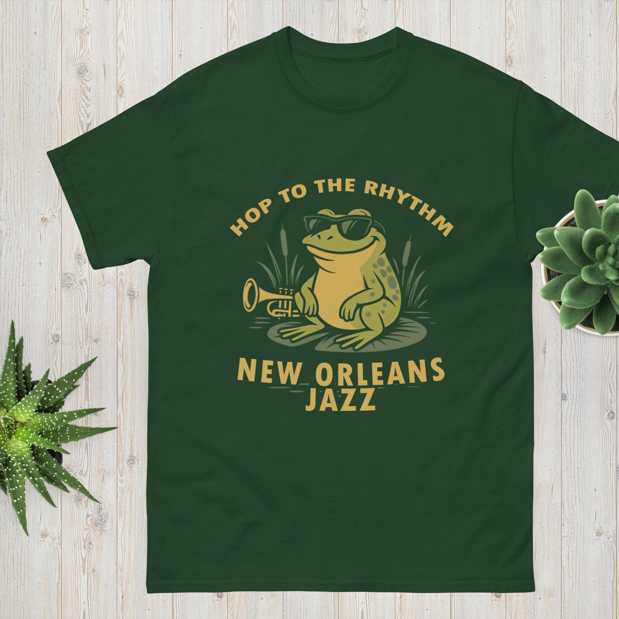 unisex-classic-tee-forest-green-front-689231590a4ef.jpg