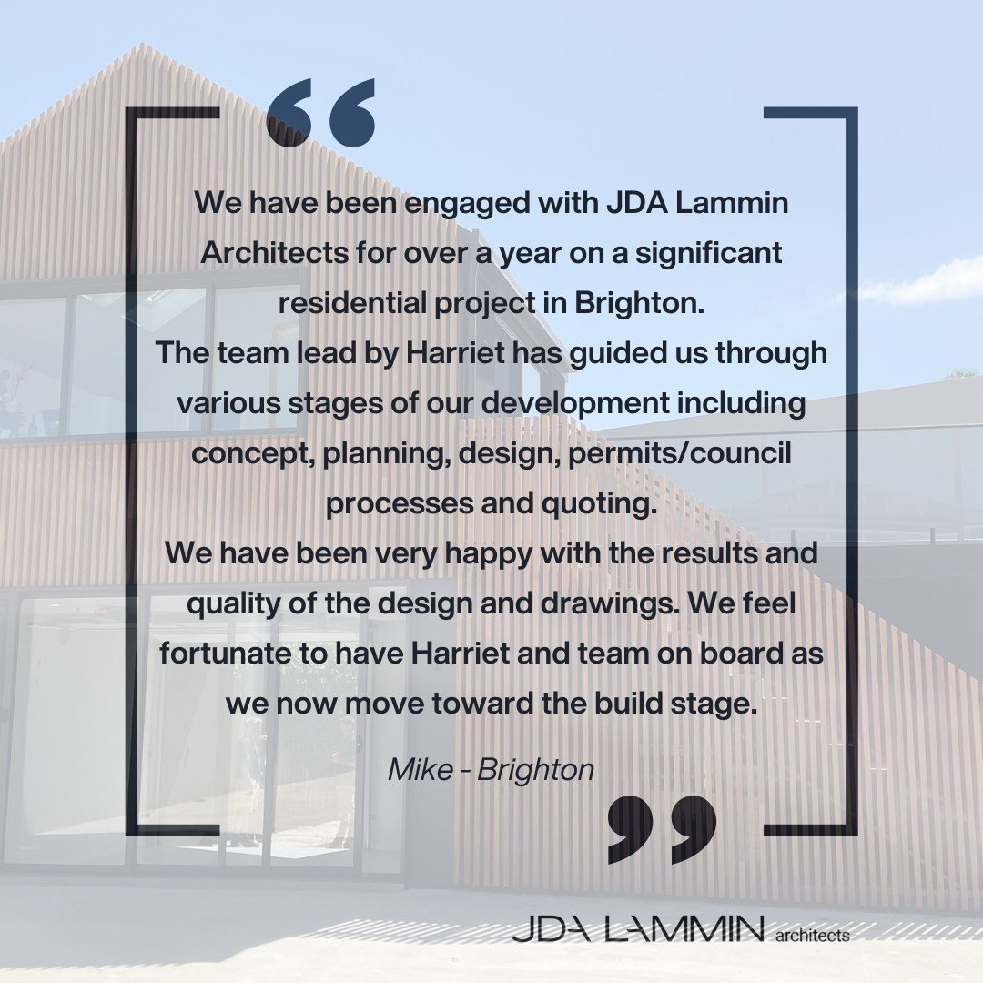 .
Thank you so much for the wonderful review Mike! It was a lovely journey working on your project and seeing it come to life in 2023 - wishing you lots of happy days enjoying your incredible new studio and outdoor entertaining spaces!
.
.
#jdalammin