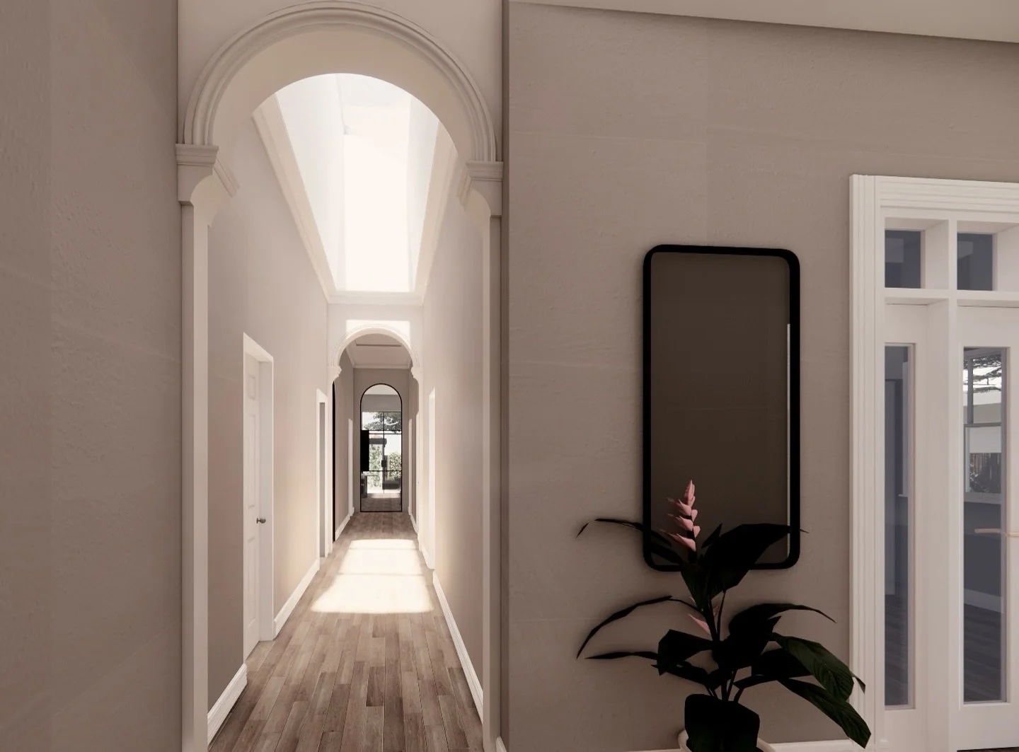 ✨ Tired of dark, unwelcoming hallways? You&rsquo;re not alone. Many older homes have long entry corridors that feel more gloomy than grand.

In our Armadale project, high ceilings and a long hallway gave us the perfect chance to introduce skylights 