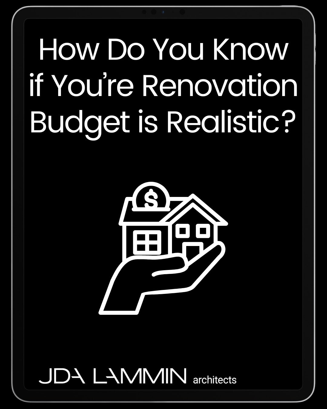 ✨Here&rsquo;s the truth: most budgets start out unrealistic and it&rsquo;s not your fault!

💵 Costs shift every year, and there&rsquo;s a big difference between what people see on TV and what it takes to renovate a real Melbourne home. There are so