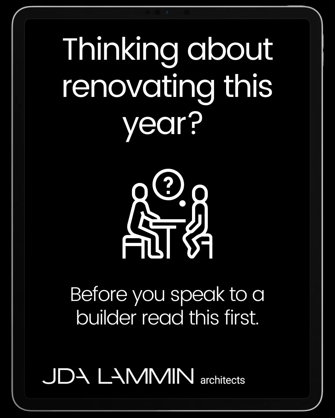 Once you&rsquo;ve decided to renovate, it&rsquo;s tempting to jump straight into drafting up plans of your dream home or talking to builders about costs. But this is where many projects start to unravel. 

The most successful renovations begin with c