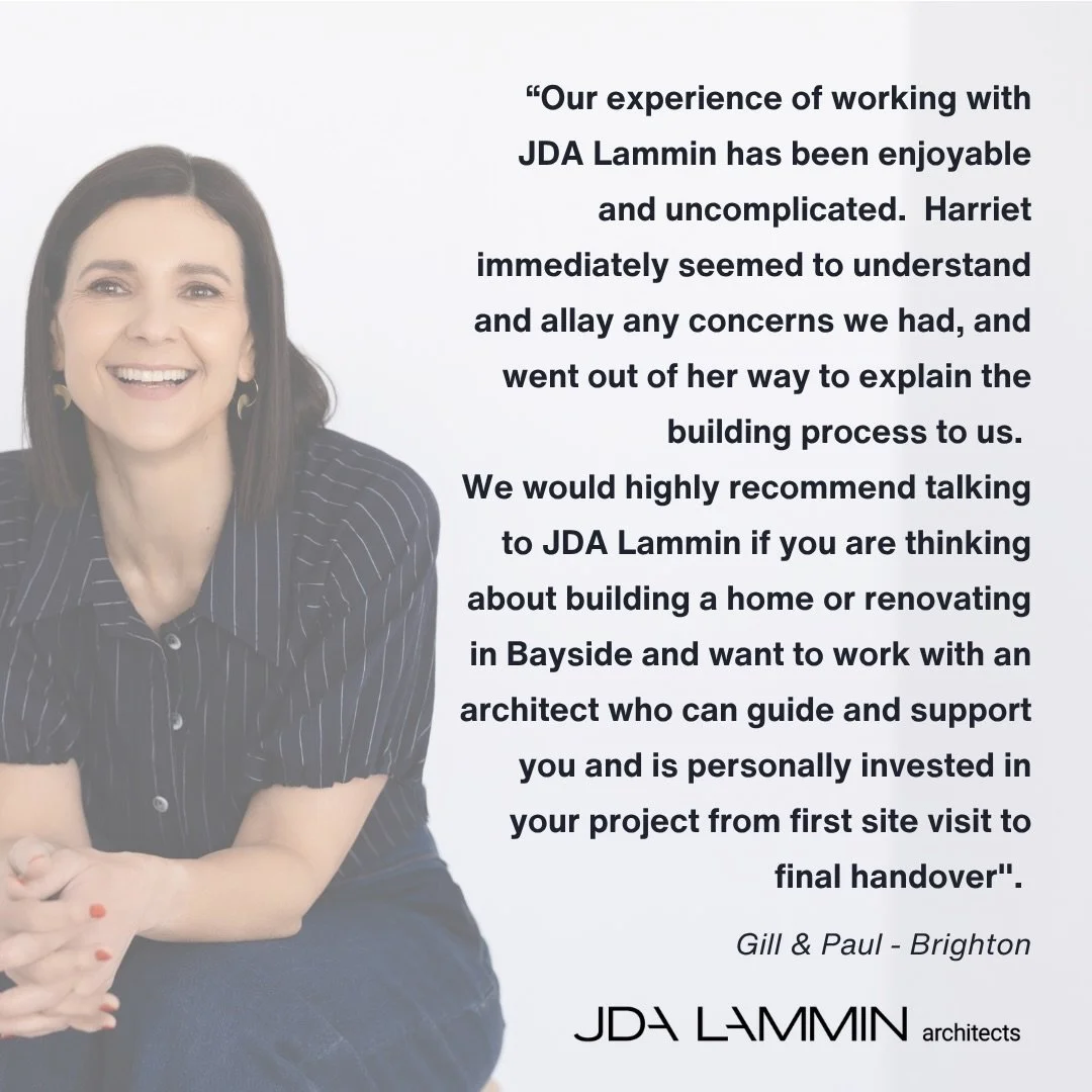 Choosing the right architect is about more than just design - it&rsquo;s about feeling supported, understood, and confident in the process from day one.
Hearing that our clients felt guided, reassured and genuinely cared for every step of the way is