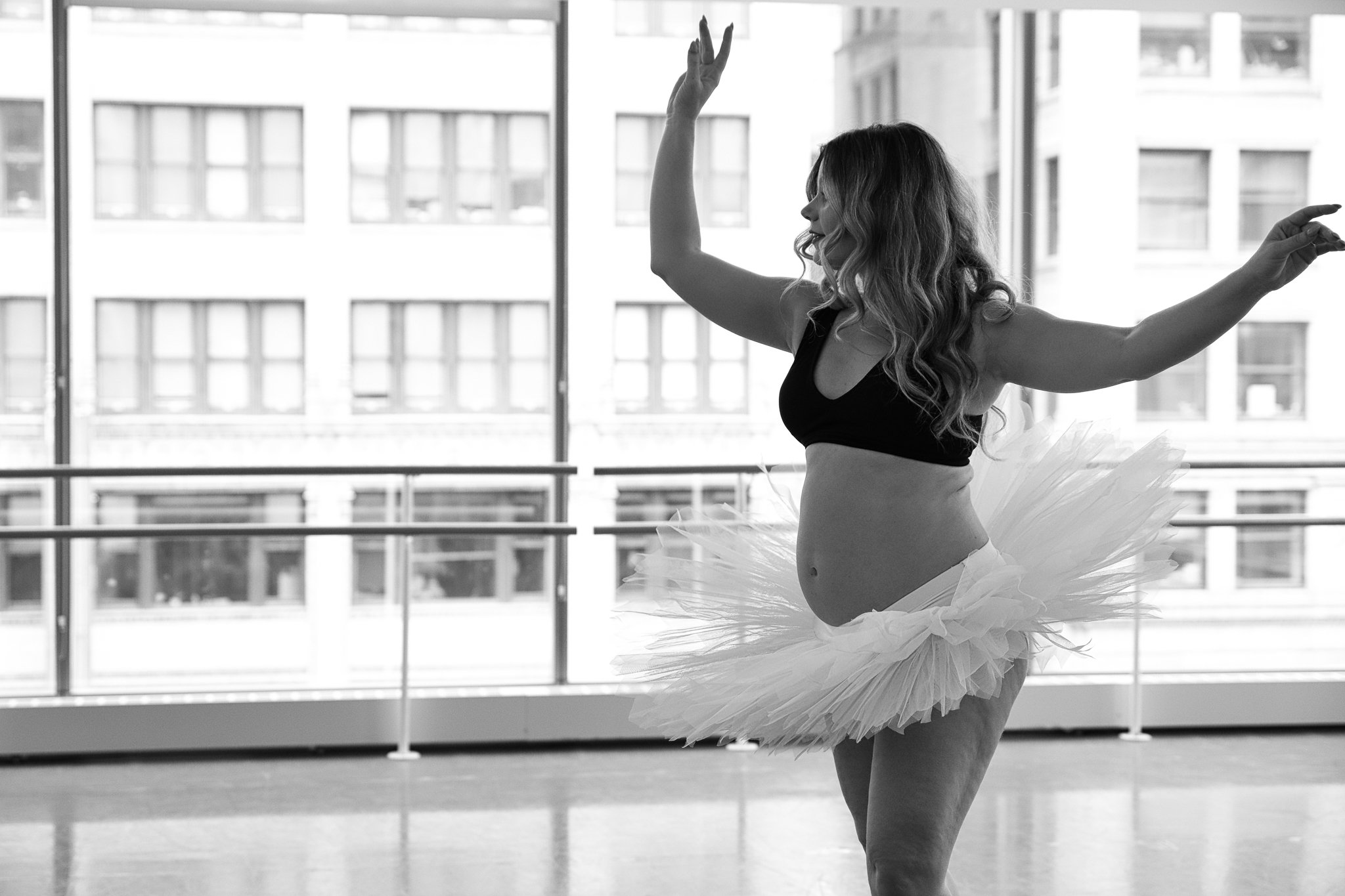 Joffrey Ballet Chicago Maternity Photographer