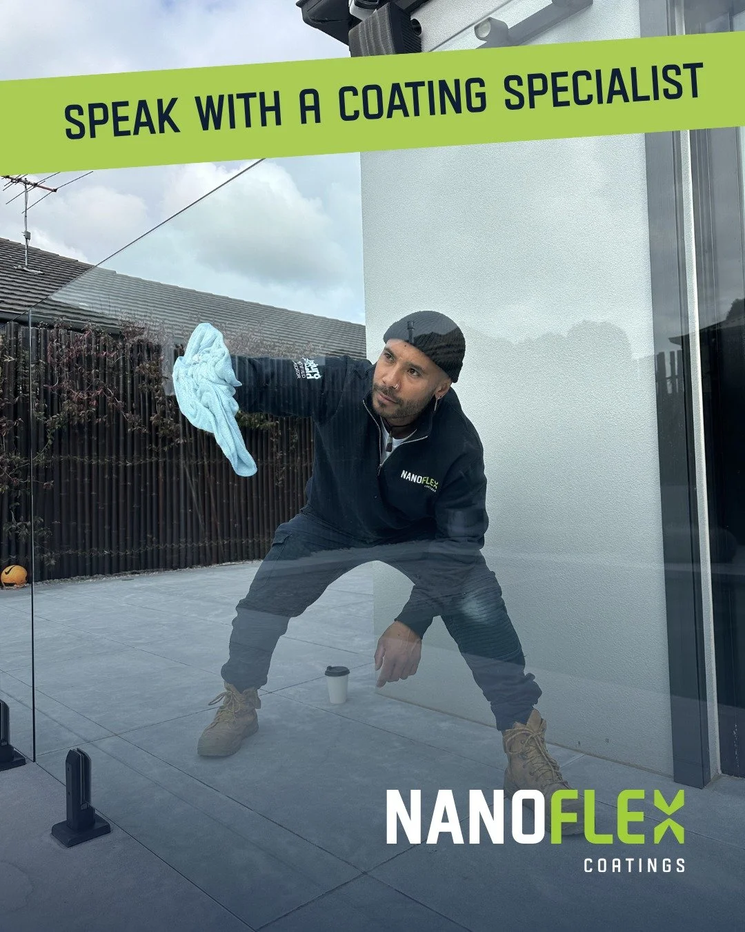 👨&zwj;🔧 Not all glass protection is created equal.

The difference isn't just the product.

It's the preparation, application process, and attention to detail that determine how well your glass performs for years to come.

At Nanoflex Coatings, eve