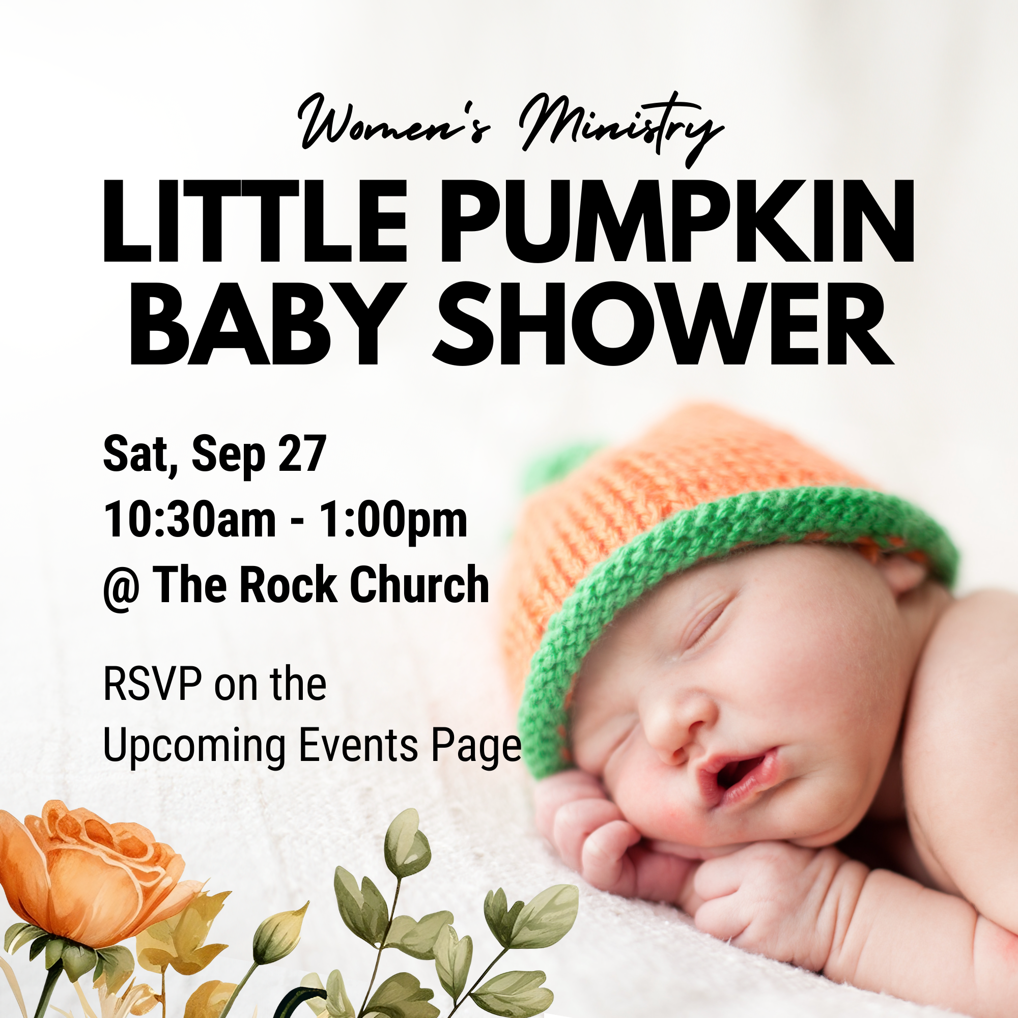 Sweet Little Pumpkin Baby Shower