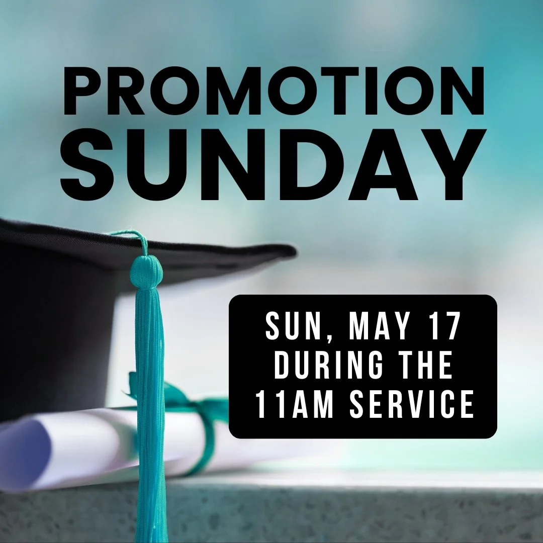 Promotion Sunday 